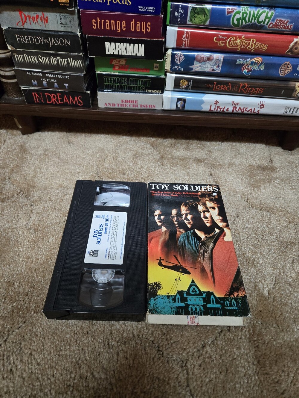Toy Soldiers Vhs Movie